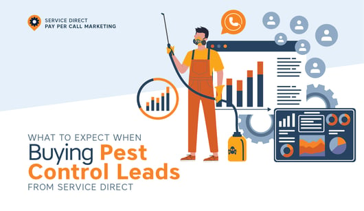 What to Expect When You Buy Pest Control Leads from Service Direct