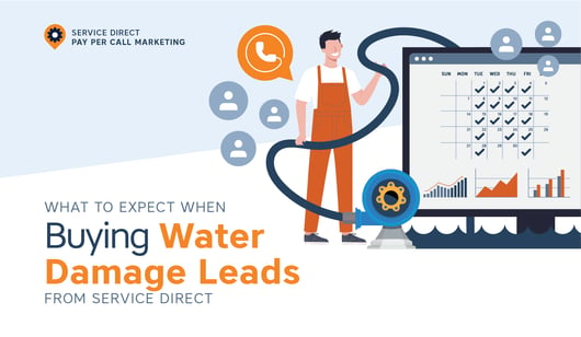 What to Expect When Buying Water Damage Leads from Service Direct
