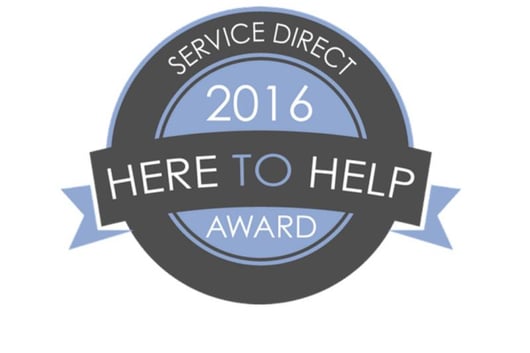 2016 Service Direct Here To Help Award